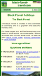 Mobile Screenshot of black-forest-travel.com