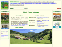 Tablet Screenshot of black-forest-travel.com